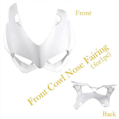 Unpainted White Upper Front Nose Fairing Cowl for Ducati 1199 (2012)