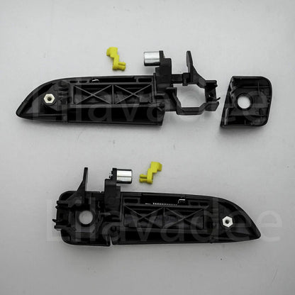 Black Outer Door Handles for 05-14 Toyota Hiace Commuter (2005-2014)