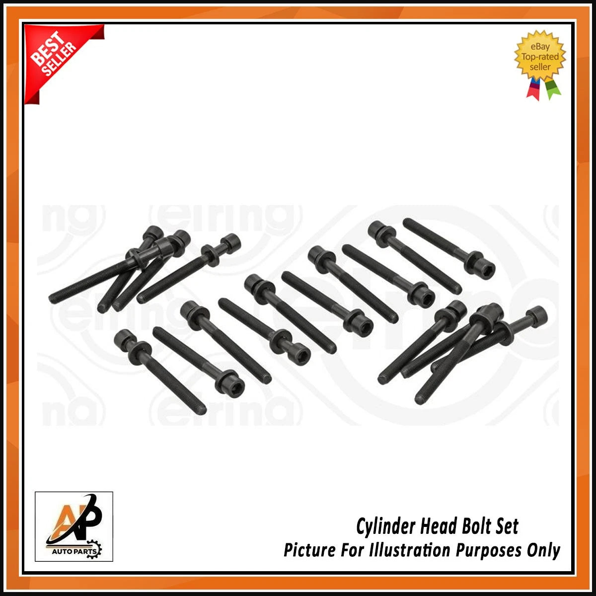Cylinder Head Bolt Set OEM Replacement for Nissan YD22DDT YD25DDTi (2000–2015)