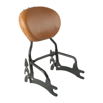 12" Black Sissy Bar Backrest for Indian Chief Classic, Dark Horse (2014-2018)