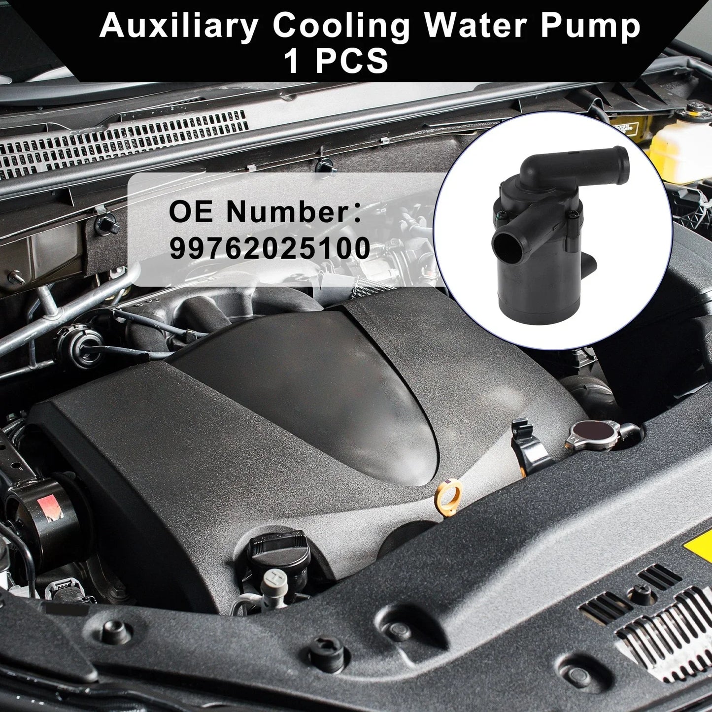 Auxiliary Cooling Water Pump for Porsche 911 997 (2010-2012) 1 x Pc
