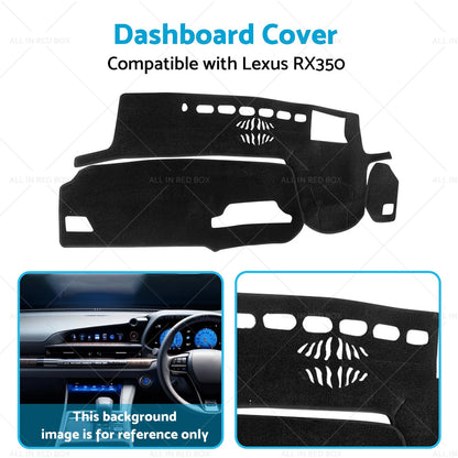 Non-Slip Dash Mat for Lexus RX RX350 2021-2022 HUD Dashboard Cover