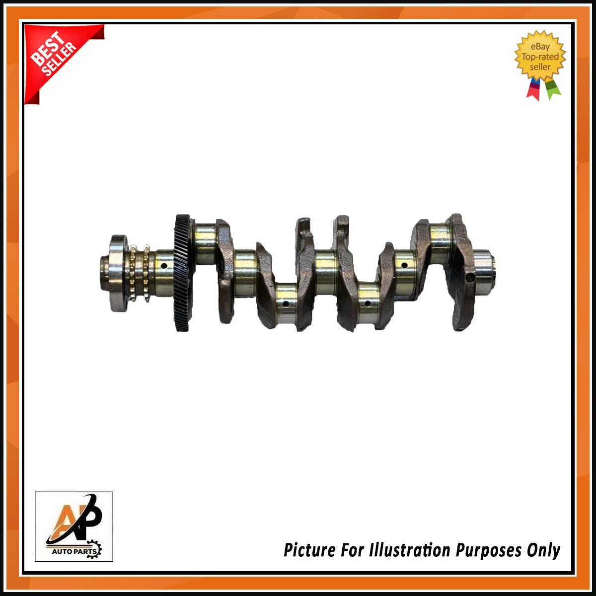 Crankshaft with Gear and Engine Rebuild Kit for BMW 2.0 N47 (2008–2018)