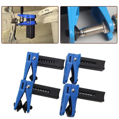 4pcs Car Brake Oil Pipe P-lug Nozzle Clamp Oil Tool