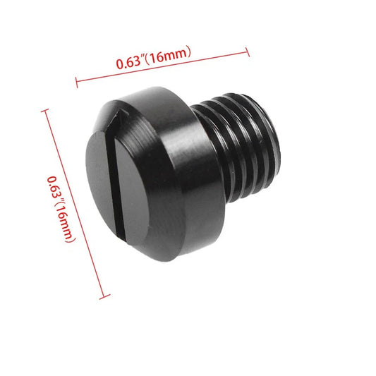 2 x Mirror Hole Blanking for GENERAL Motorcycles