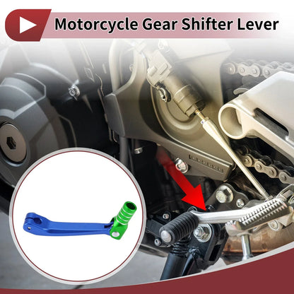 Gear Shift Lever for Honda CRF150F 2003-2017 - Blue Green Silver Tone