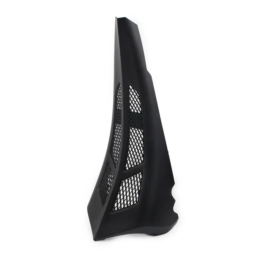 Matte Black Stretched Tall Chin Spoiler Scoop for Harley Street Road Glide (14-22)