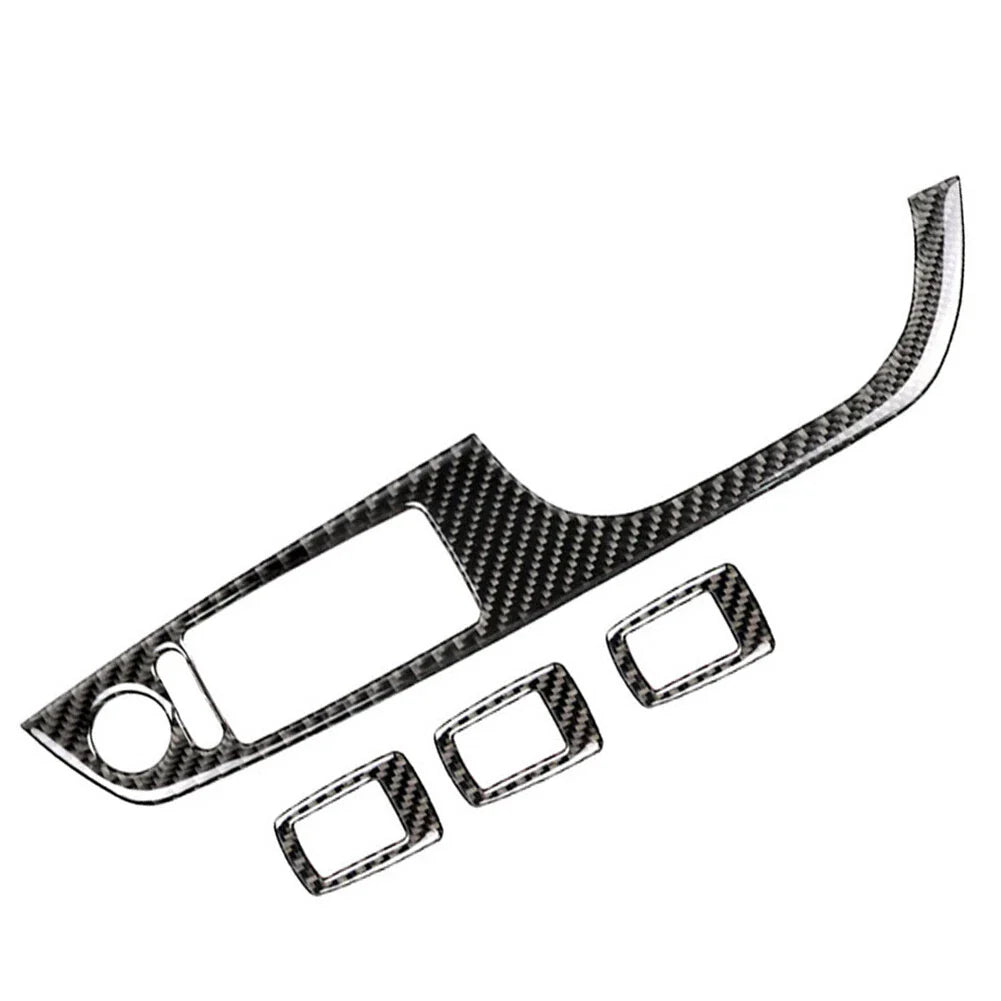 4pcs Window Lift Switch Panel Cover Trim for BMW 3 Series (2005-2012)