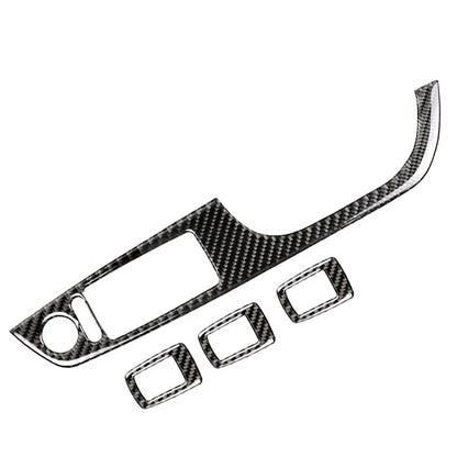 4pcs Window Lift Switch Panel Cover Trim for BMW 3 Series (2005-2012)