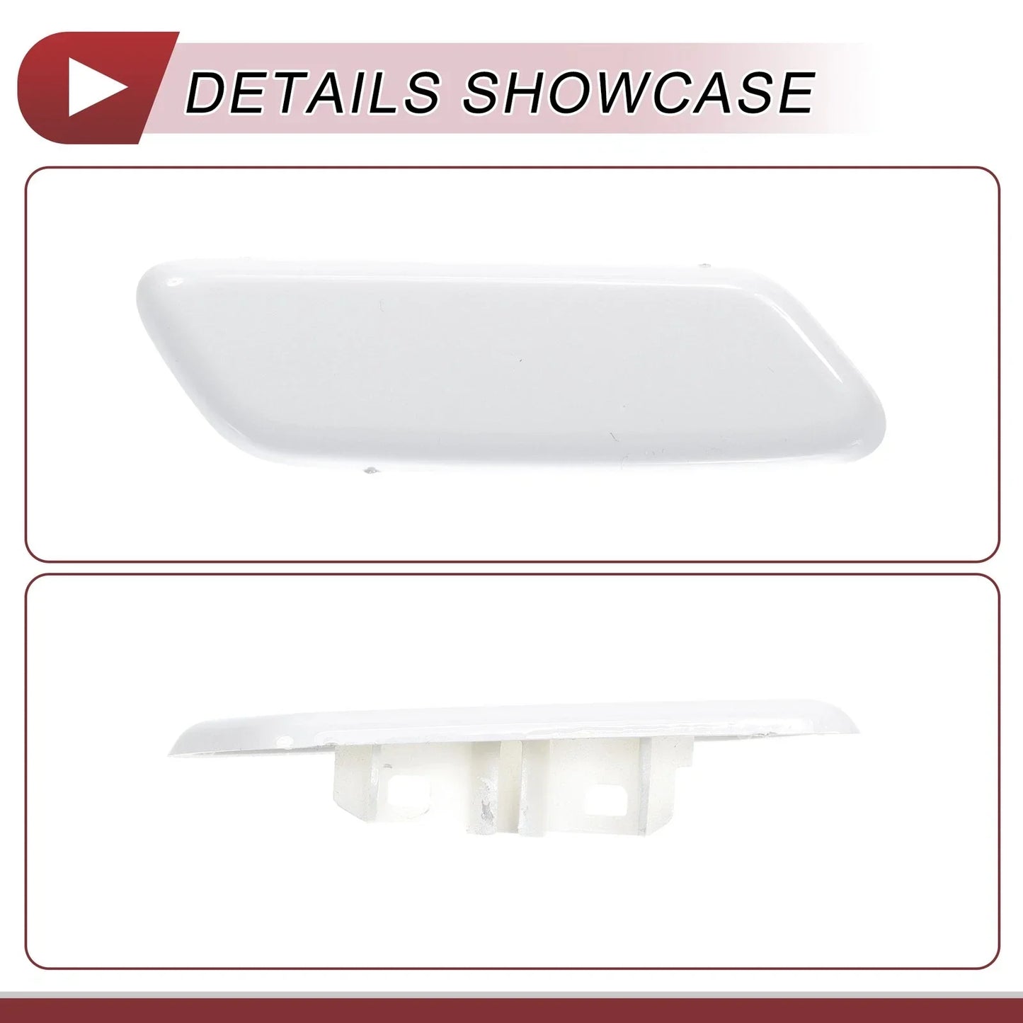 Front Right Washer Nozzle Cover for Lexus IS II 2008-2010 White