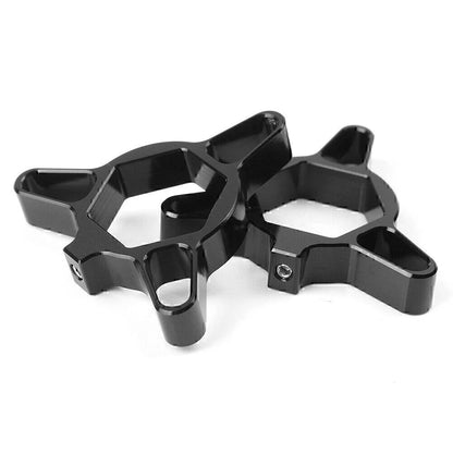 CNC 22mm Fork Preload Adjusters for Universal Aluminum Black