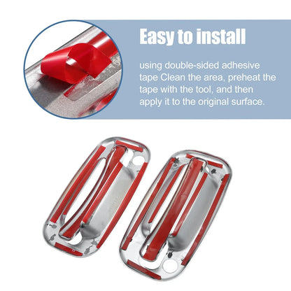 Exterior Door Handle Cover for Chevrolet Tahoe (2000-2006) - 2 x Keyhole