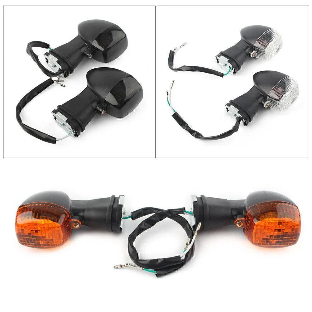 Clear Turn Signal Light Lens for Kawasaki ZX600 Ninja ZX-6R (2000-2002)