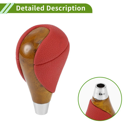 Automatic Gear Shift Knob for Lexus ES350 2007-2015 - Plastic Faux Leather Red