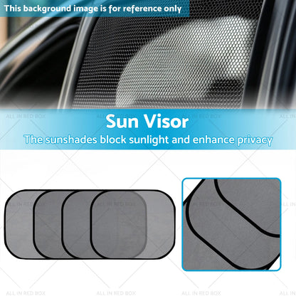 4 x Car Side Window Sun Shade Mesh Cover