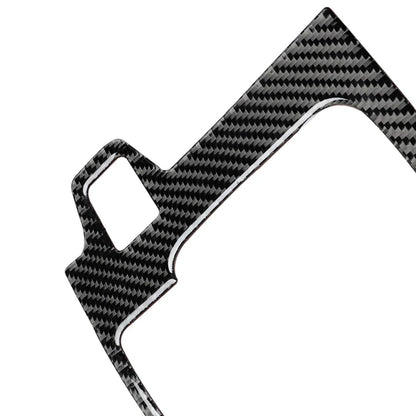 Carbon Fiber Black Gear Shift Panel Cover for Mazda 3 Axela (2017-2018)