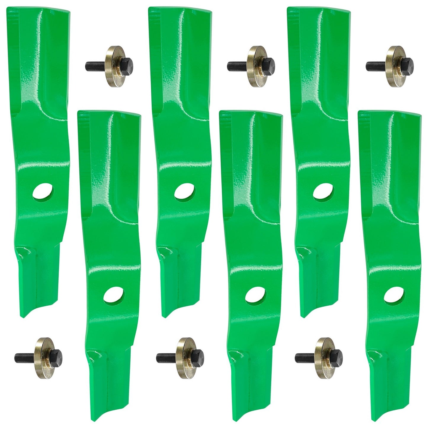 CCW Blades Left Thread Bolt with Washer for Land Pride AFM4011 (2008–2013)