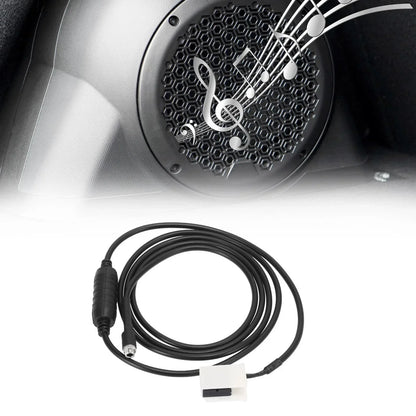 3.5mm AUX Audio Input Adapter Cable for BMW 750Li (2006-2008)