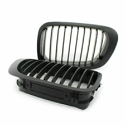 ABS Front Kidney Bumper Grille for BMW 3 Series E46 Coupe/Cabrio (2000-2006)