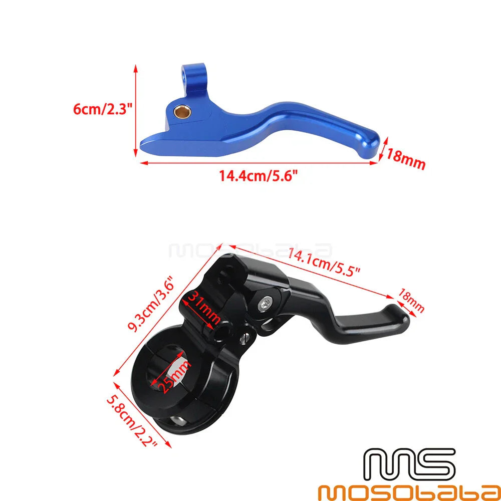 Brake Clutch Levers Kit for Harley Tri Glide, Street Glide, Freewheeler, Road Glide (2014-2023)