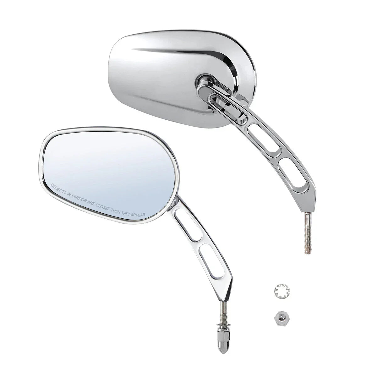 Rear View Mirrors for Harley Touring Road King Sportster XL Softail Dyna
