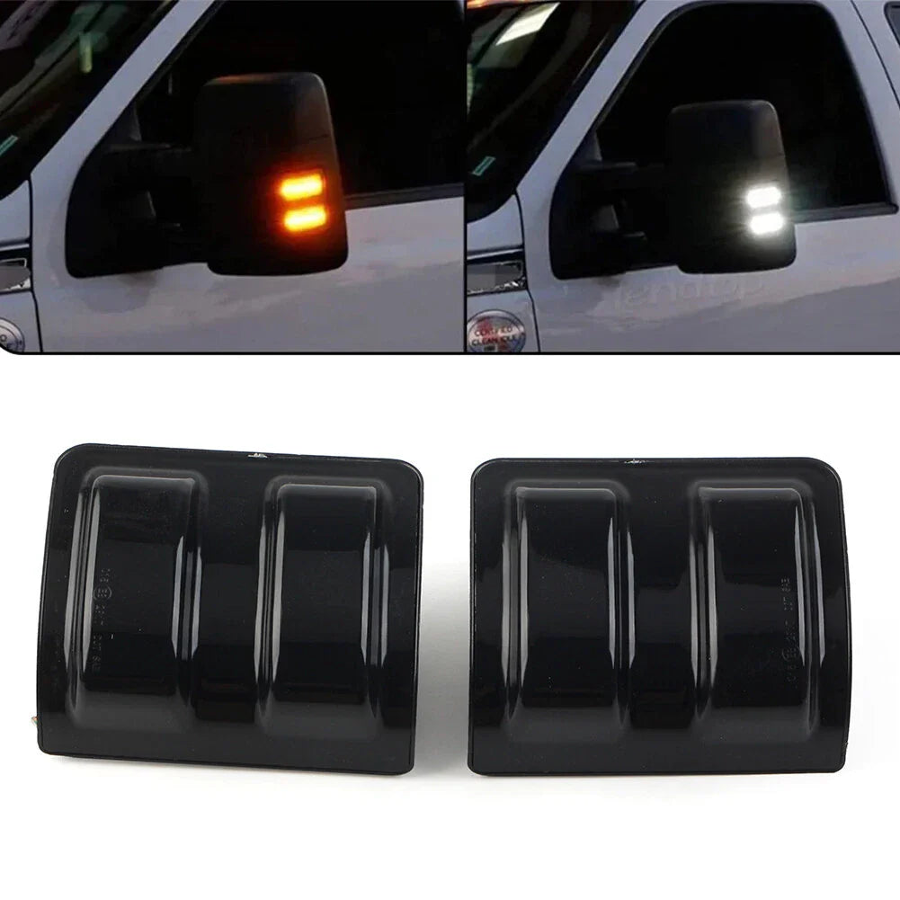 LED Dynamic Side Mirror Turn Signal Light for Ford F250 F350 F450 F550 (2008-2016)