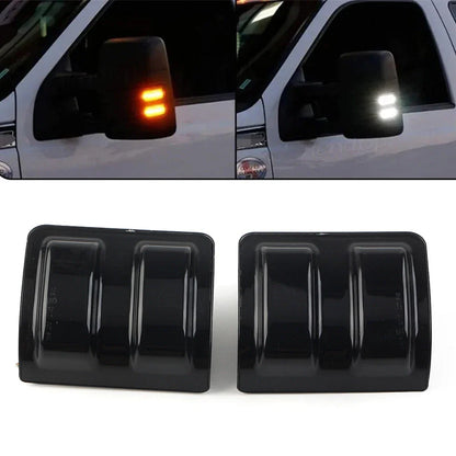 LED Dynamic Side Mirror Turn Signal Light for Ford F250 F350 F450 F550 (2008-2016)