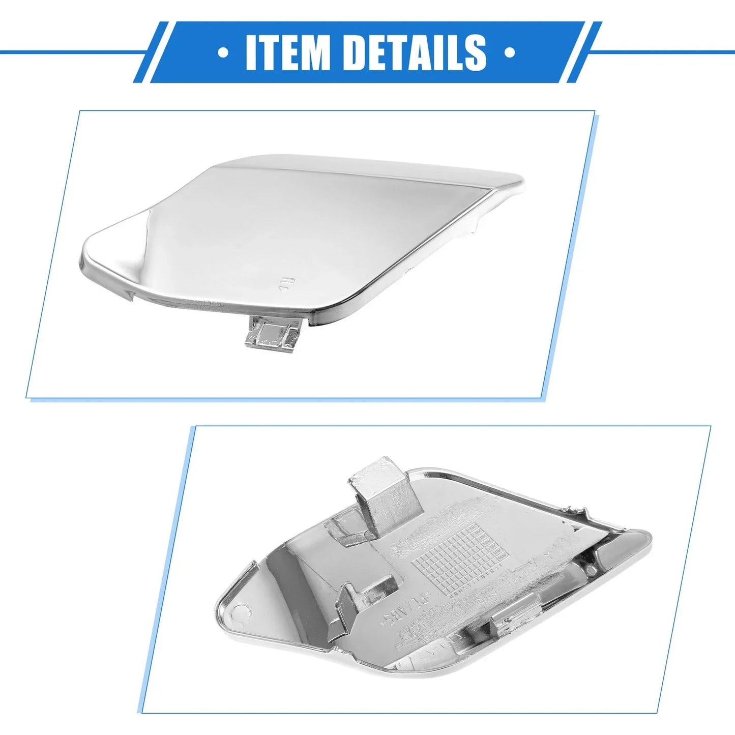 Front Bumper Tow Hook Eye Hole Cover for Mercedes-Benz S 430 (2000-2006)