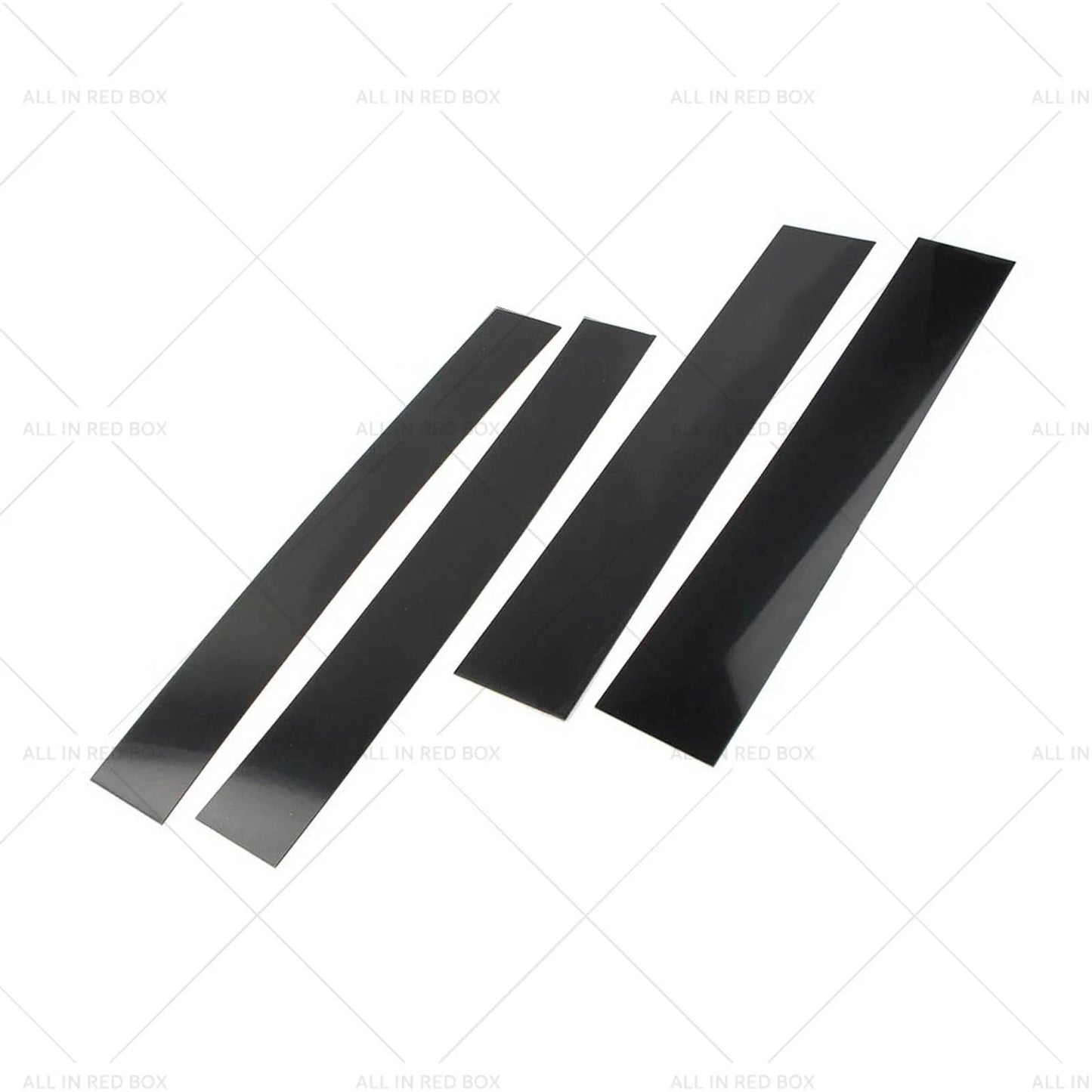 4 x Black Pillar Post Cover Trims for Cadillac Escalade (2007-2014)