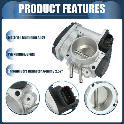 Throttle Body Actuator for Hyundai Santa Fe 2.7L V6 (2007-2009)