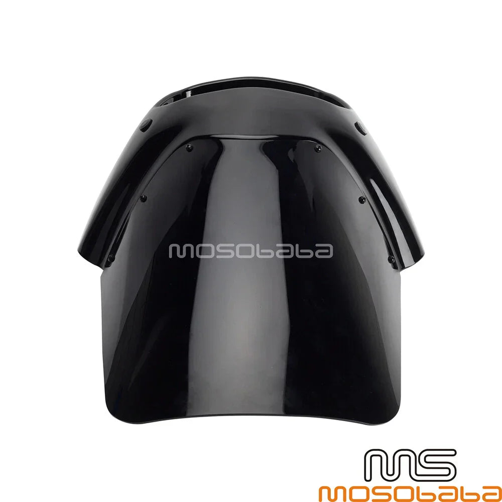 15'' Windshield Front Fairing Black for Harley Softail Fat Bob (2018-2023)