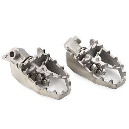Wide Pivot Footrest Pegs for BMW R1200GS R1250GS F750GS F850GS (2013-2023)