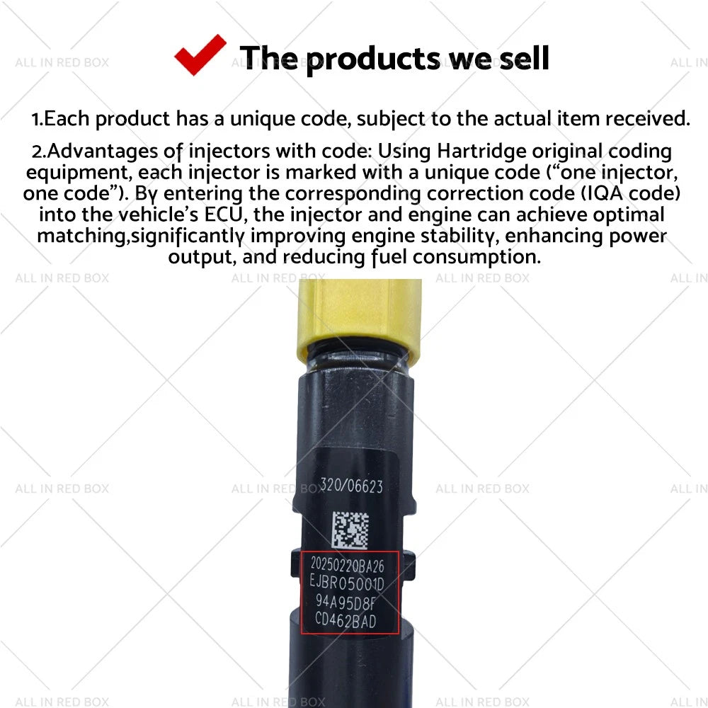 Fuel Injector for JCB 444 320 Diesel Engine (320-06623 R05001D)