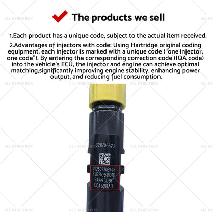 Fuel Injector for JCB 444 320 Diesel Engine (320-06623 R05001D)