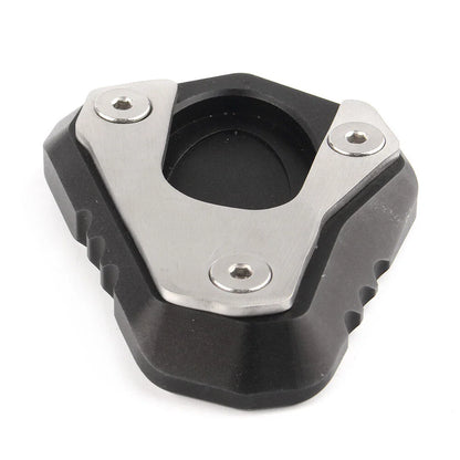 Kickstand Extension Plate Pad for Kawasaki Z650 2017-2018 Black