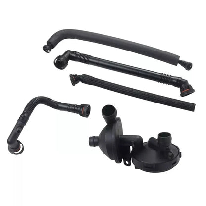 5Pcs PCV Crankcase Vent Valve & Breather Hose for BMW E46 320i 325i X3 Z3 Z4