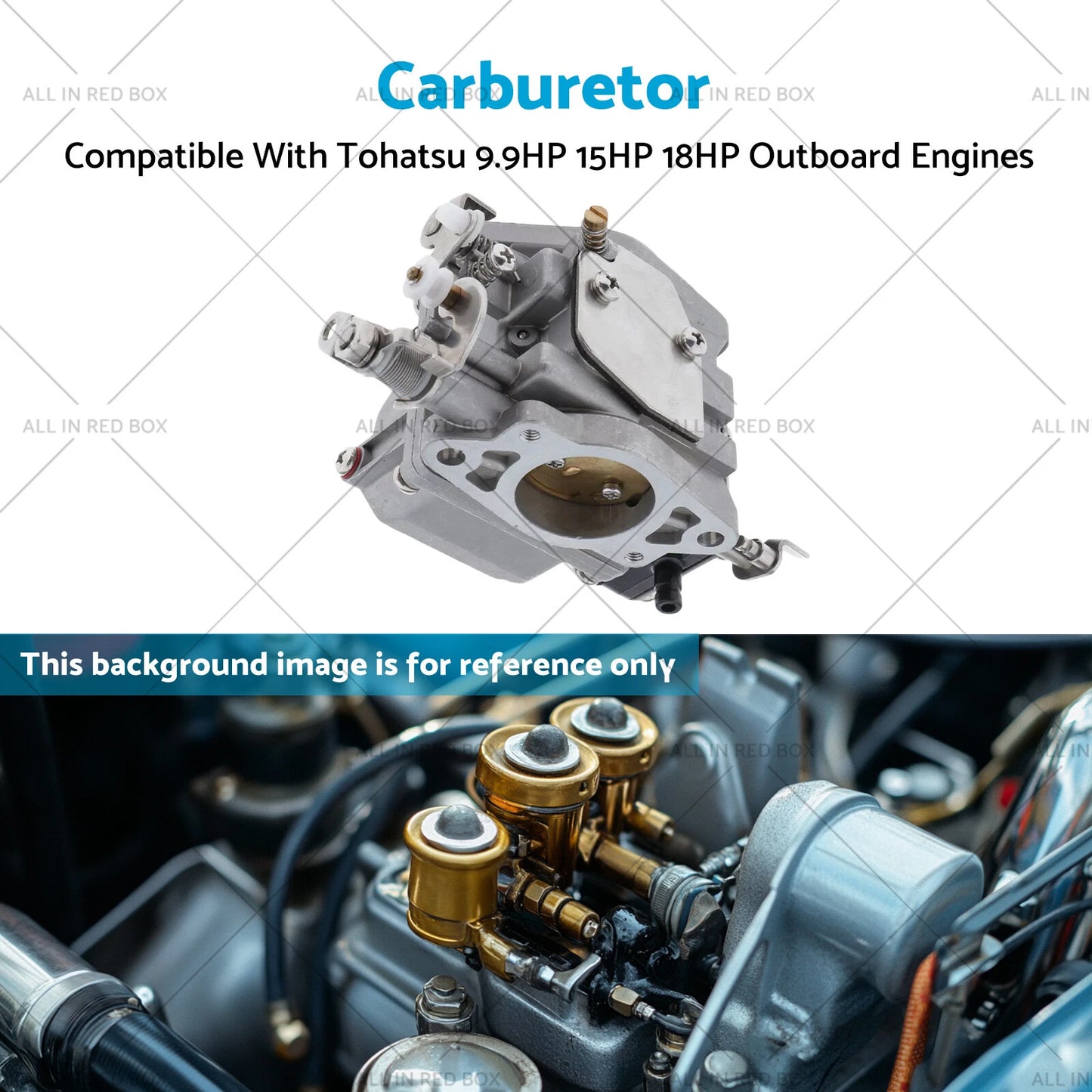 Carburetor for Tohatsu Outboard Engines 9.9HP 15HP 18HP