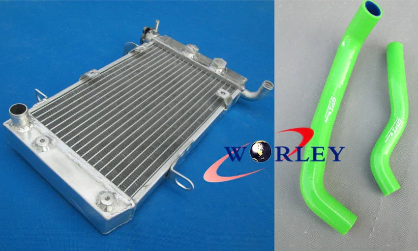Aluminum Radiator + Hose for SUZUKI LTZ400 KFX400 DVX400 (2003-2008)