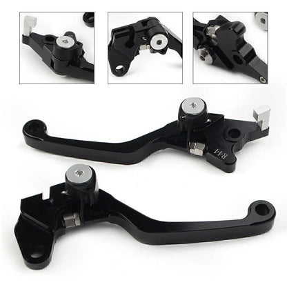 Dirt Clutch Brake Levers for Kawasaki KLX250 D-TRACKER (1993-1997) BLACK