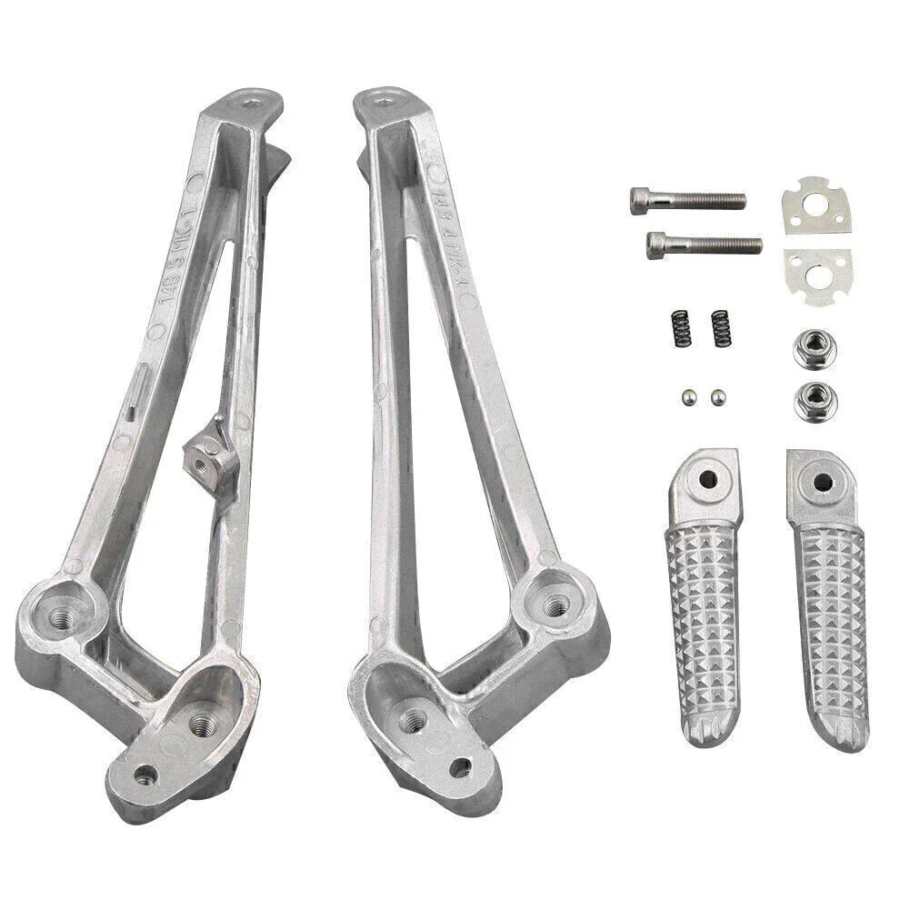 Passenger Footrests Footpegs Brackets for YAMAHA YZF R1 (2009-2011)