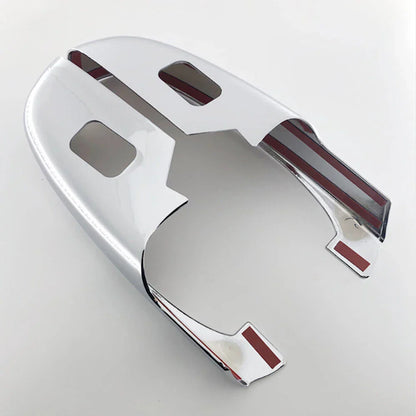 Silver ABS Lower Mirror Covers for Chevy Silverado GMC Sierra Tahoe Yukon