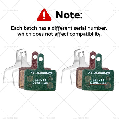 Tektro E10.11 Metal Ceramic Brake Pads & Return Spring for Tektro
