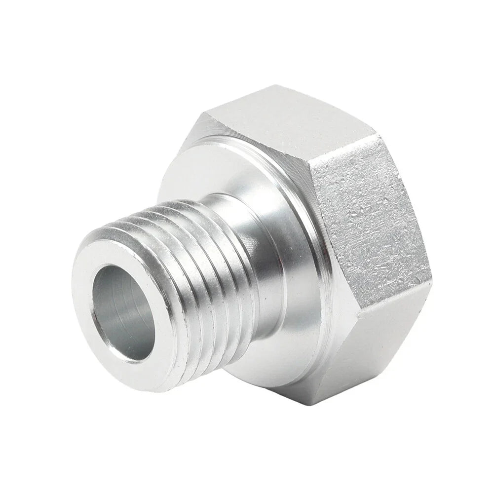 M16x1.5 to 1/8 NPT Oil Pressure Sensor Adapter for GM LS Engines