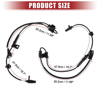 ABS Wheel Speed Sensor for Hyundai Sonata (2011-2014) - 1 Pair