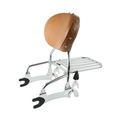 12'' Backrest Sissy Bar Luggage Rack for Indian Chief Classic (2014-2023)