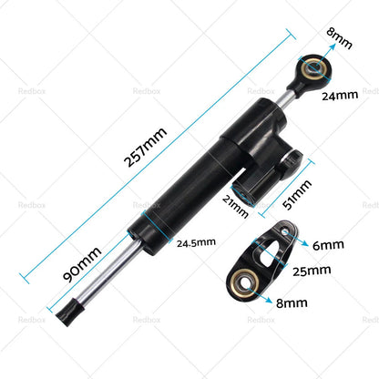 CNC Steering Damper Stabilizer for Honda, Yamaha, Kawasaki