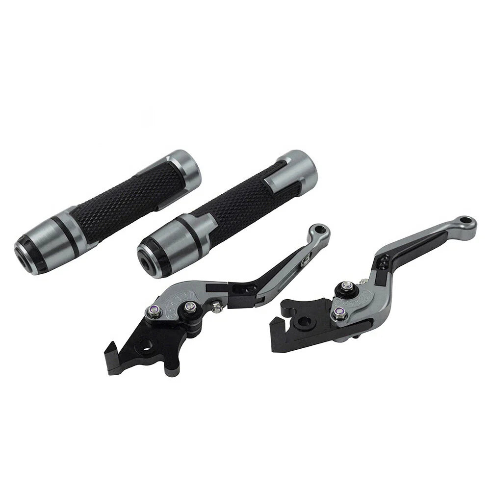 Titanium Extendable Brake Clutch Lever Grips for Kawasaki ZX10R/RR (2004-2023)