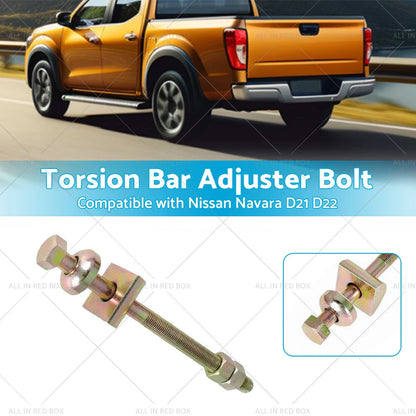Torsion Bar Adjuster Bolt w/ Nut for Nissan Navara D21 D22 4WD RWD (1997-2015)