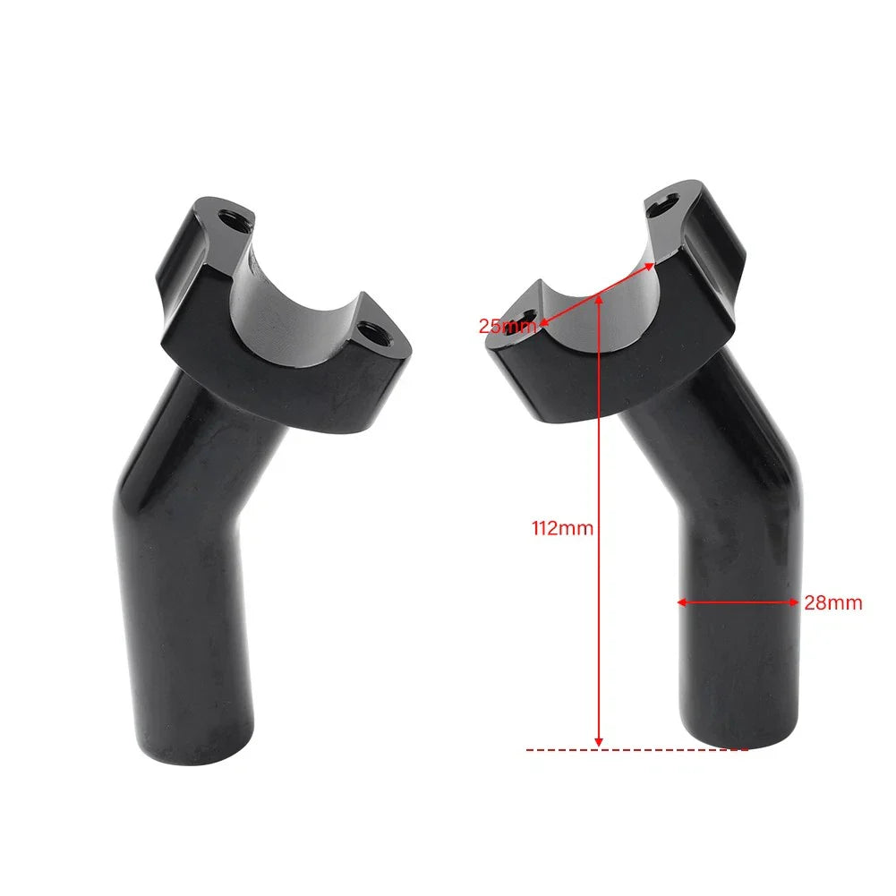 4.5" Pullback Handlebar Riser Top Clamp for Harley Softail Sportster