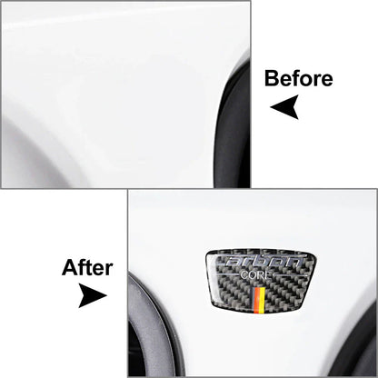 Universal Car Core Emblem B Column Pillar Trim